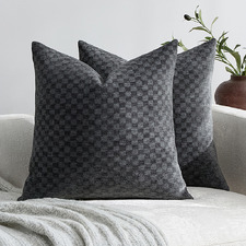 Sonia Chenille Cushion Covers (Set of 2)