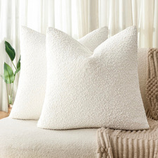 Kael Boucle European Pillowcases (Set of 2)