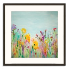 Musical Garden Abstract Wall Art