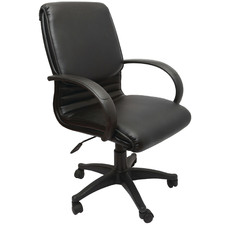 Gordana Medium Back PU Leather Executive Chair