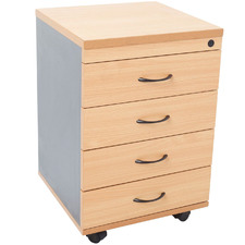 Lawson Worker 4 Drawer Mobile Pedestal
