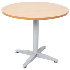 Silver Leg Lawson Span Round Meeting Table