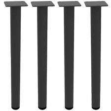 Gordana Metal Workstation Legs (Set of 4)