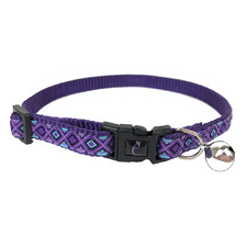 Lilac Ribbon Cat Collar