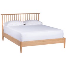 Queen Olsen Oak Spindle Bed