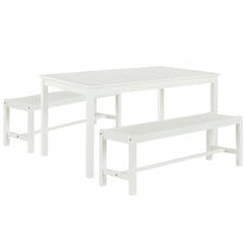4 Seater Santa Cruz Outdoor Table & Bench Set