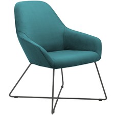 Relax Velvet Accent Chair