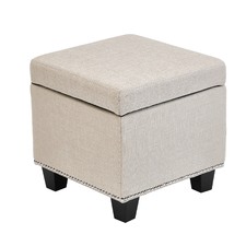 Mini Sheffield Storage Ottoman