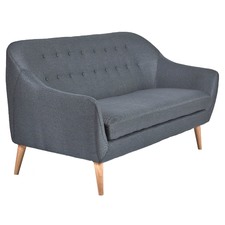 Dark Grey Bryson 3 Seater Sofa