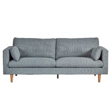 Grey Silas 3 Seater Sofa