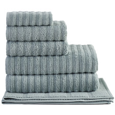 Ribbed 600GSM Turkish Cotton Towel Set