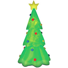 270cm LED Colour-Changing Inflatable Christmas Tree
