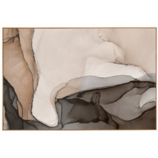 Shift Natural Framed Canvas Wall Art