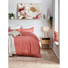 Clay Organic Cotton Quilt Cover Set