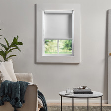 Light Grey Blockout Roller Blind