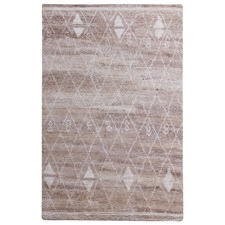 Natural Ostin Hand-Knotted Wool Rug