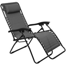 Zero Gravity Steel Outdoor Reclining Chair