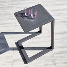 Felix Aluminium C Shape Outdoor Side Table