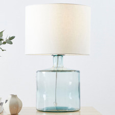 46cm Hamilton Glass Table Lamp