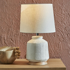39cm Olive Ceramic Table Lamp
