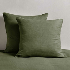 Pure French Flax Linen European Pillowcases (Set of 2)