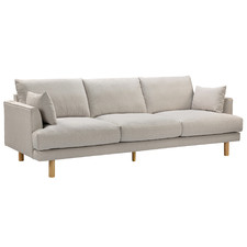 Bungalow Premium 3 Seater Fabric Sofa