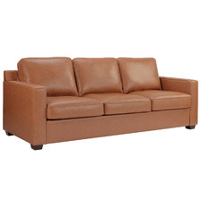 Loki Premium 3 Seater Faux Leather Sofa