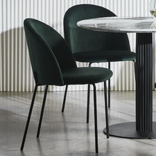 Aria Velvet Dining Chairs (Set of 2)
