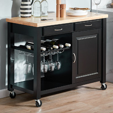 Chelsea Wooden Kitchen Island Trolley