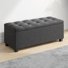 Emily Upholstered 100cm Storage Ottoman