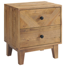 Idaho Recycled Pine Wood Bedside Table