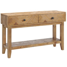 Idaho Recycled Pine Wood Console Table
