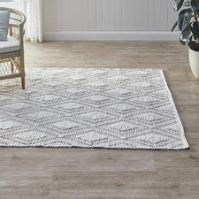 Rowie Hand-Woven Cotton & Wool Rug