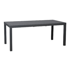 Charcoal Kos Extendable Outdoor Dining Table