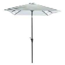 2.7 x 1.8m Brighton Striped Rectangular Market Umbrella