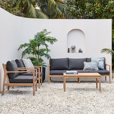 5 Seater Paloma Outdoor Sofa & Coffee Table Set