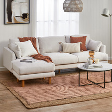 Bungalow Premium 3 Seater Sofa & Ottoman Set