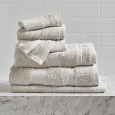 6 Piece Bay Cotton Bathroom Towel Set