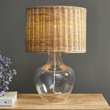 53.5cm Etta Glass Table Lamp