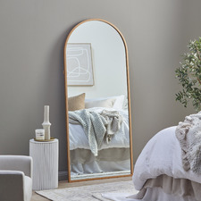 Metal Arched Full Length Mirror