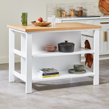 Vonn Kitchen Island Bench with Storage