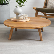 Bay Acacia Wood Outdoor Coffee Table