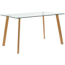 Dining Tables - Tabletop Material: Glass | Temple & Webster