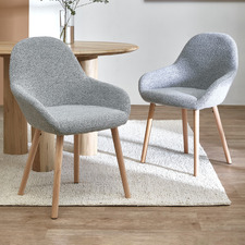 Frankie Boucle Dining Chairs (Set of 2)