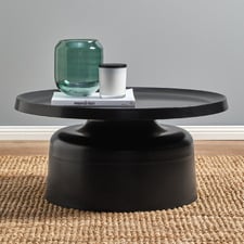 Palatine Round Steel Coffee Table