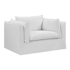 Jude Oversized Slipcover Armchair