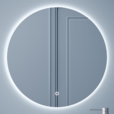 Round Cool Light LED Mirror