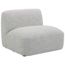 Natural Moab Armless Lounge Chair