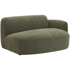 Forest Green Moab Right Chaise Lounge