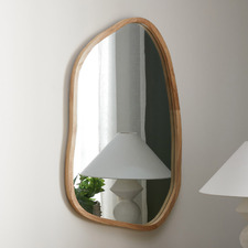 Timber Pebble Wall Mirror